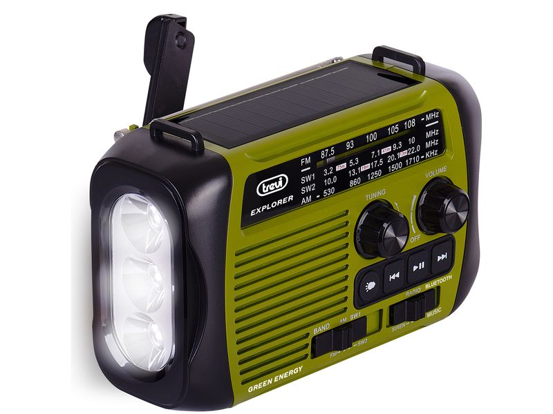 Trevi-RADIO-PORTATILE-DINAMO-E-SOLARE-USB-MICRO-SD-WIRELESS-E-POWERBANK-RA-7F30-BT-VERDE