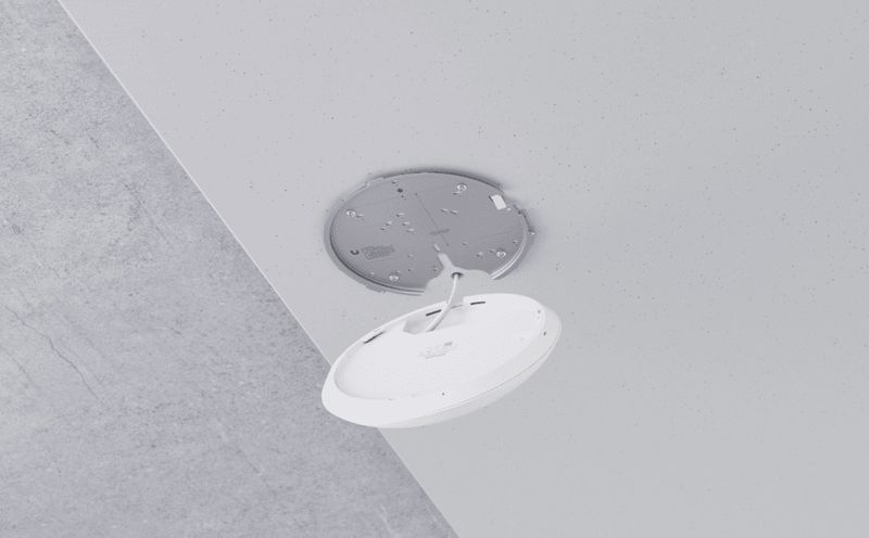 Ubiquiti-U7-Pro-5400-Mbit-s-Bianco-Supporto-Power-over-Ethernet--PoE-