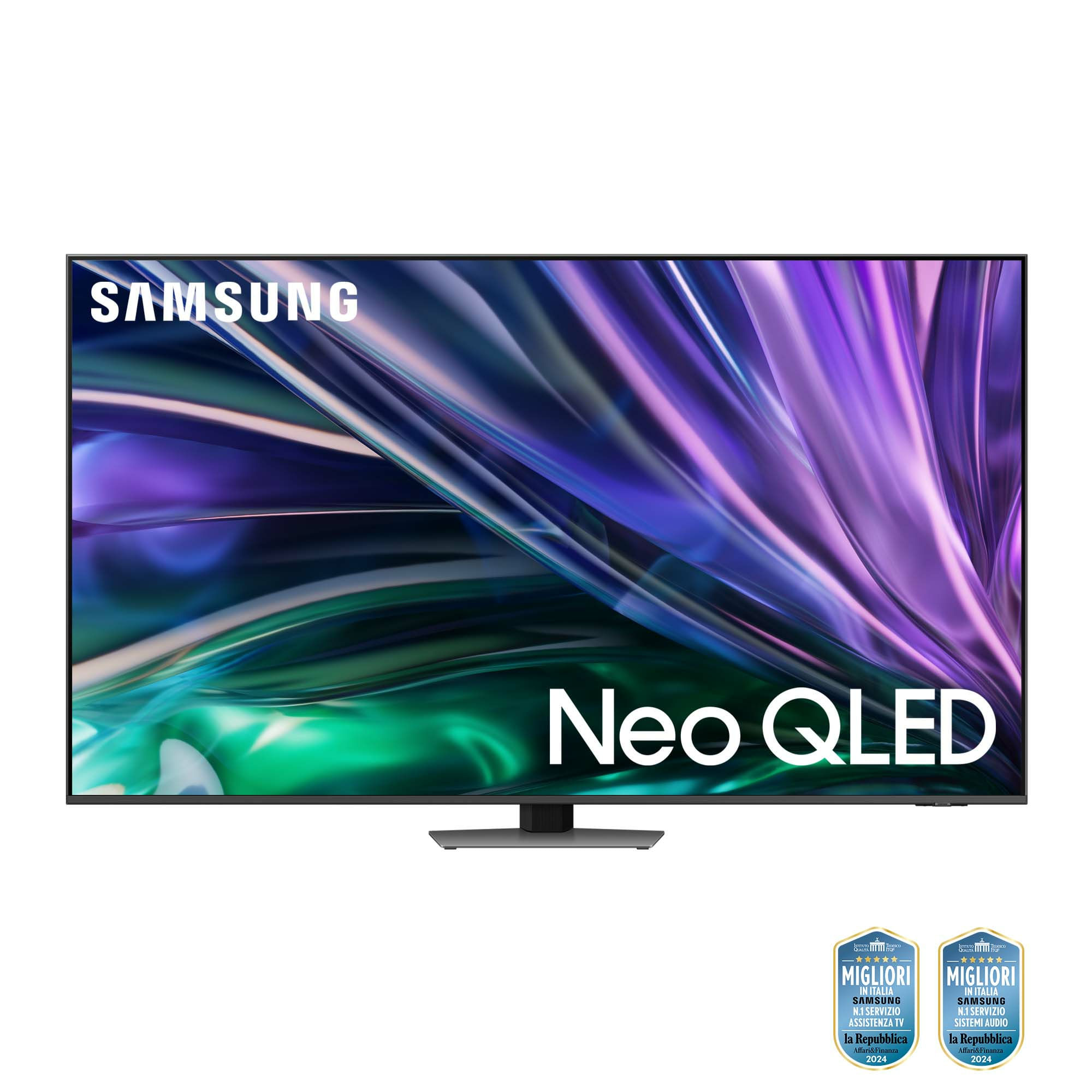 Samsung Smart TV 55” QE55QN85DBTXZT Neo QLED 4K Mini LED Carbon Silver 2024, Processore NQ4 AI GEN2