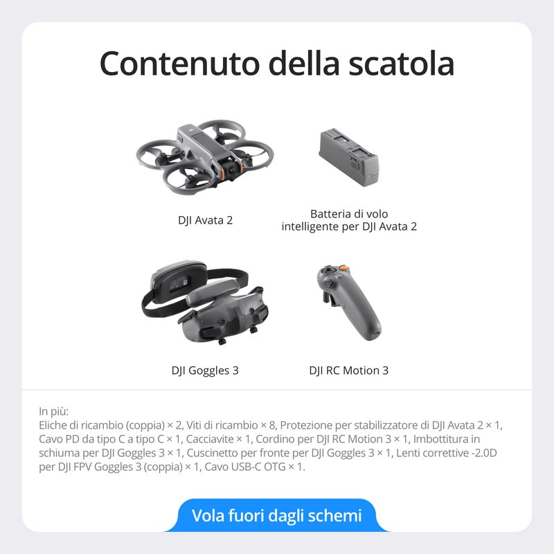 DJI-Avata-2-Fly-More-Combo-Drone-FPV-con-Fotocamera-4K-Paraeliche-Integrati-360-Semplificati-con-una-Sola-Pressione-Goggles-3-e-RC-Motion-3-Inclusi