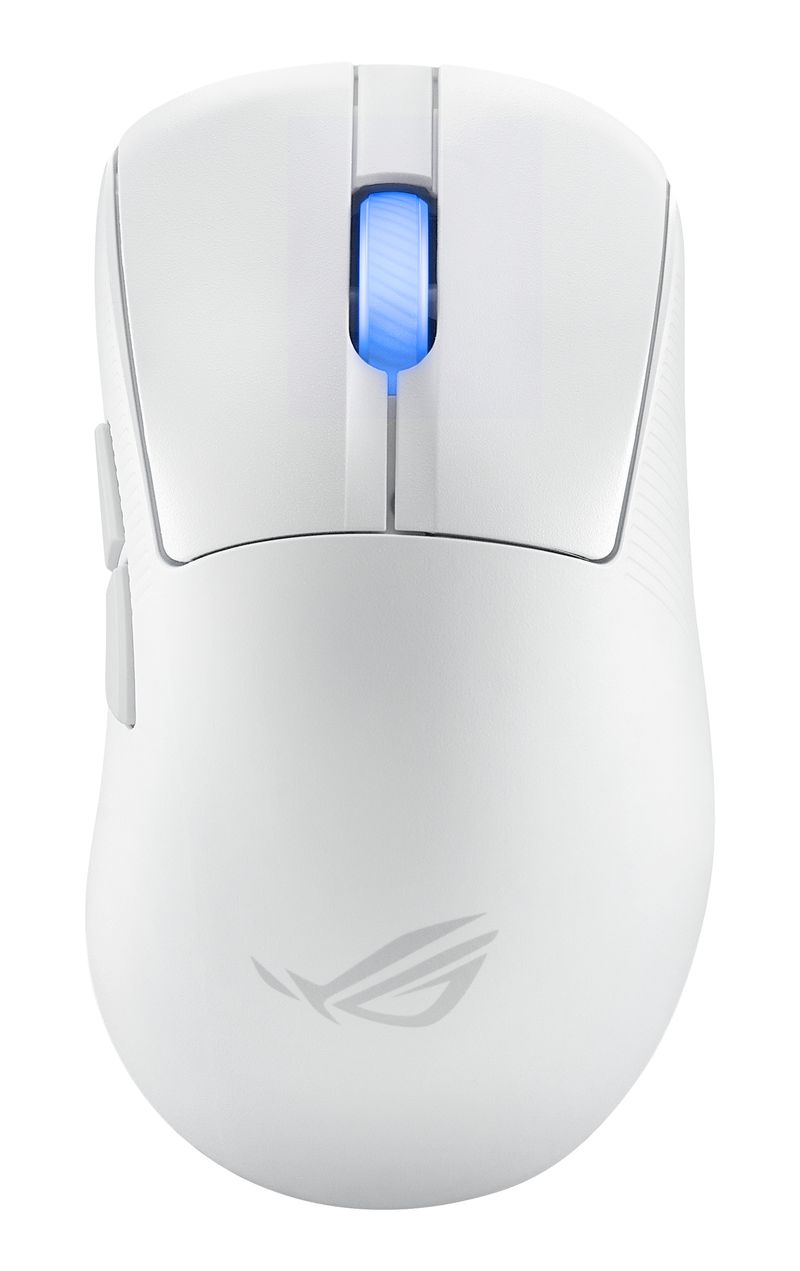 Asus-ROG-Keris-II-Ace-Wireless-AimPoint-White-Mouse-Mano-Destra-RF-Wireless--Bluetooth--USB-Type-A-Ottico-42000-DPI