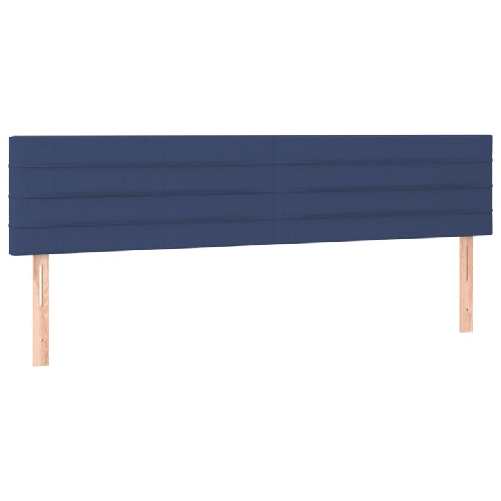Testiera-2-pz-Blu-90x5x78-88-cm-in-Tessuto
