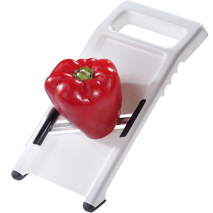 Westmark-Famos-affettatrice-Manuale-Nero-Bianco-Plastica