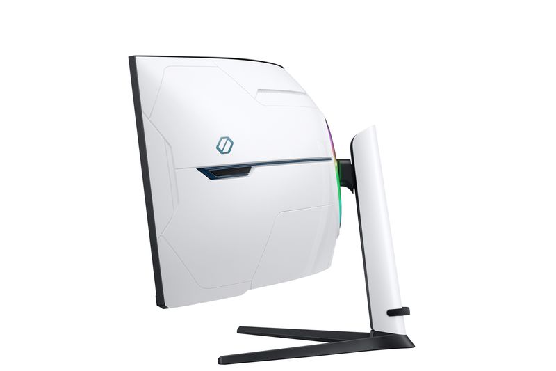 Samsung-G95NC-LED-display-1448-cm--57--7680-x-2160-Pixel-Dual-UHD-QLED-Bianco