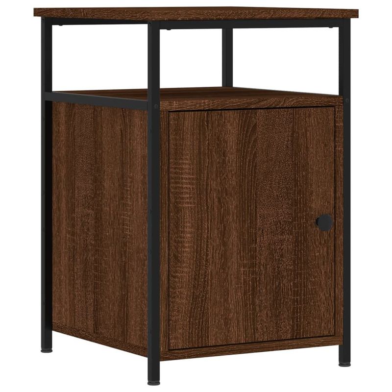 vidaXL-Comodino-Rovere-Marrone-40x42x60-cm-in-Legno-Multistrato