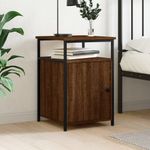 vidaXL-Comodino-Rovere-Marrone-40x42x60-cm-in-Legno-Multistrato