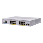 Cisco CBS350-16P-E-2G-EU switch di rete Gestito L2/L3 Gigabit Ethernet (10/100/1000) Argento