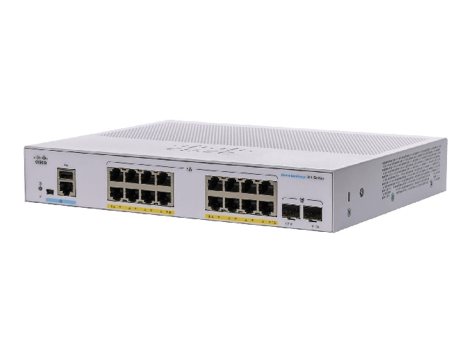 Cisco-CBS350-16P-E-2G-EU-switch-di-rete-Gestito-L2-L3-Gigabit-Ethernet--10-100-1000--Argento--Cisco-Business-350-Series-