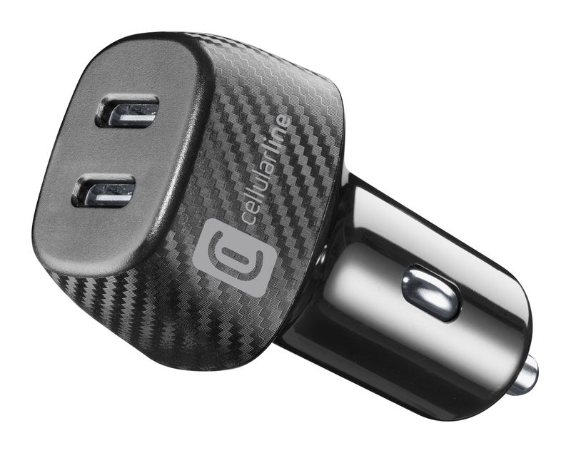 Cellularline-Car-Multipower-DUO-Universale-Nero-Accendisigari-Auto