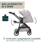 Chicco-Passeggino-4-Ruote-Seety-Florence-Beige