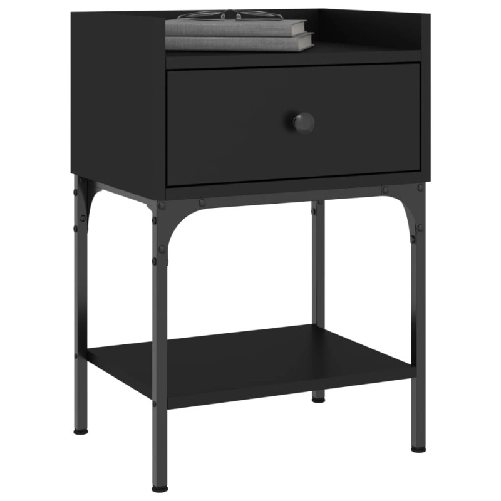 vidaXL-Comodino-Nero-405x31x60-cm-in-Legno-Multistrato