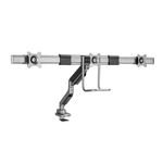 Conceptronic Supporto da Tavolo per Monitor a Schermo Piatto 27'' Nero Scrivania