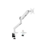 Conceptronic Supporto da Tavolo per Monitor a Schermo Piatto 35'' Bianco Scrivania