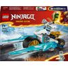 LEGO-NINJAGO-Moto-di-Ghiaccio-di-Zane-Veicolo-Giocattolo-con-Lame-Mobili-Gioco-d-Azione-per-Bambini-e-Bambine-7-Anni-con-1-Minifigure-Ninja-di-Eroe-Piccola-Idea-Regalo-di-Compleanno-71816