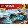 LEGO-NINJAGO-Moto-di-Ghiaccio-di-Zane-Veicolo-Giocattolo-con-Lame-Mobili-Gioco-d-Azione-per-Bambini-e-Bambine-7-Anni-con-1-Minifigure-Ninja-di-Eroe-Piccola-Idea-Regalo-di-Compleanno-71816