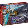 LEGO-NINJAGO-Moto-di-Ghiaccio-di-Zane-Veicolo-Giocattolo-con-Lame-Mobili-Gioco-d-Azione-per-Bambini-e-Bambine-7-Anni-con-1-Minifigure-Ninja-di-Eroe-Piccola-Idea-Regalo-di-Compleanno-71816