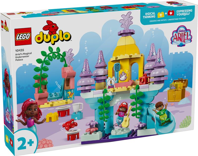 LEGO-DUPLO-Disney-Il-Magico-Palazzo-Sottomarino-di-Ariel-Giochi-Educativi-per-Bambine-e-Bambini-da-2-Anni-Castello-Giocattolo-della-Sirenetta-da-Costruire-e-Ricostruire-con-Personaggi-10435