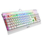 SHARKOON-SKILLER-MECH-SGK3-TASTANTE-GIOCO--WEIa-USB-tedesco-rollover-n-key-Kailh-Brown-