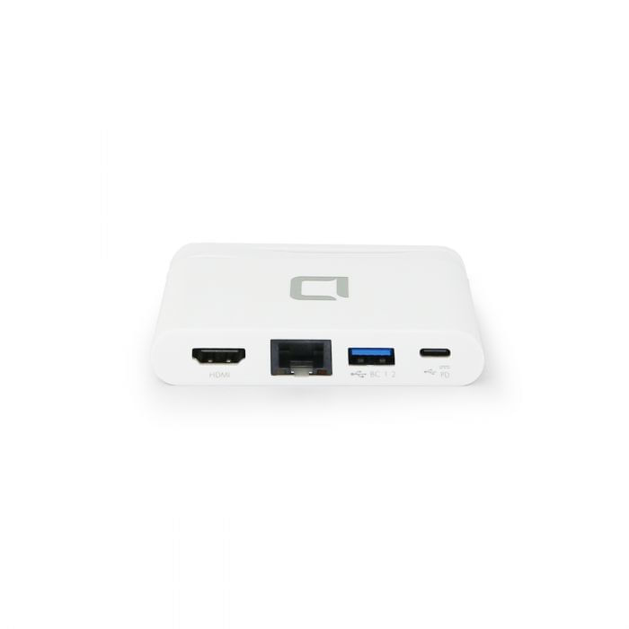 Dicota-D31730-replicatore-di-porte-e-docking-station-per-notebook-Bianco--USB-C-PORTABLE-DOCKING---4-IN-1-WITH-HDMI-