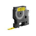 DYMO D1 - Standard Etichette - Nero su giallo - 9mm x 7m