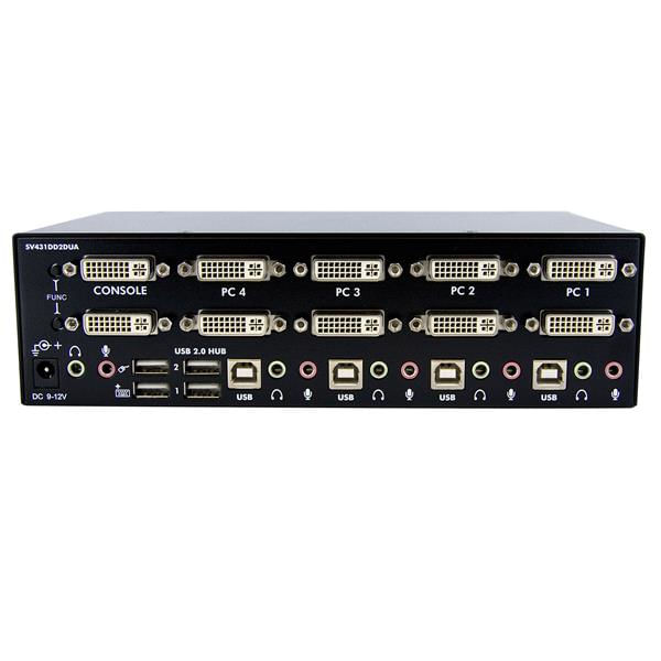 StarTech.com-Switch-KVM-Dual-DVI-USB-4-porte-con-audio-e-hub-USB-2.0