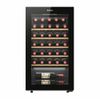 Candy-CWC034-Cantinetta-Vino-Capacita--34-Bottiglie-Classe-energetica-G-Ripiani-in-Legno-Temperatura-5-20-°C-Libera-Installazione-colore-Nero