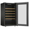 Candy-CWC034-Cantinetta-Vino-Capacita--34-Bottiglie-Classe-energetica-G-Ripiani-in-Legno-Temperatura-5-20-°C-Libera-Installazione-colore-Nero