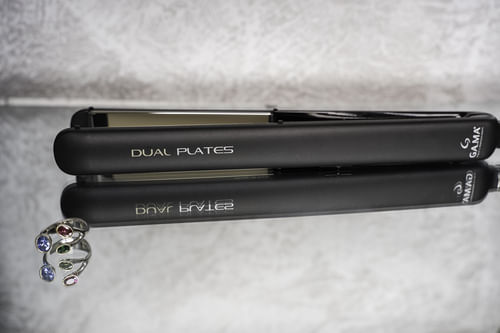 Ga.Ma-GI2514-Piastra-per-Capelli-dual-Plates-olio-Fluido-temp-Fissa-230°c