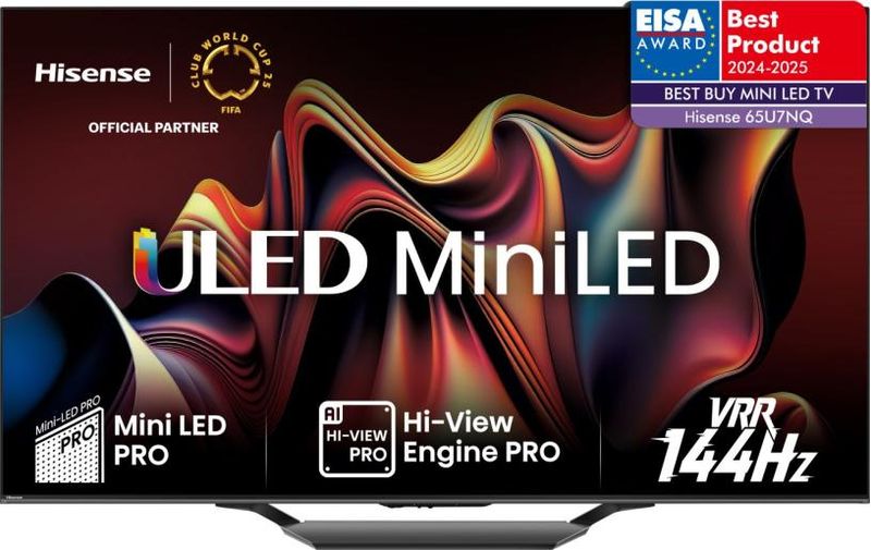 Hisense-65U79NQ-Smart-TV-65-Pollici-4K-Ultra-HD-Display-ULED-MiniLED-Sistema-Vidaa-DVBT2-C-S2-Classe-D-colore-Nero