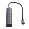 Lindy-43384-hub-di-interfaccia-USB-tipo-C-10000-Mbit-s-Grigio