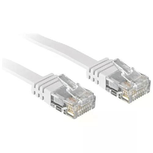 Lindy 1m Cat.6 cavo di rete Bianco Cat6