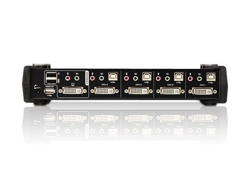 ATEN-Switch-KVMP™-Dual-Link-audio-USB-DVI-a-4-porte