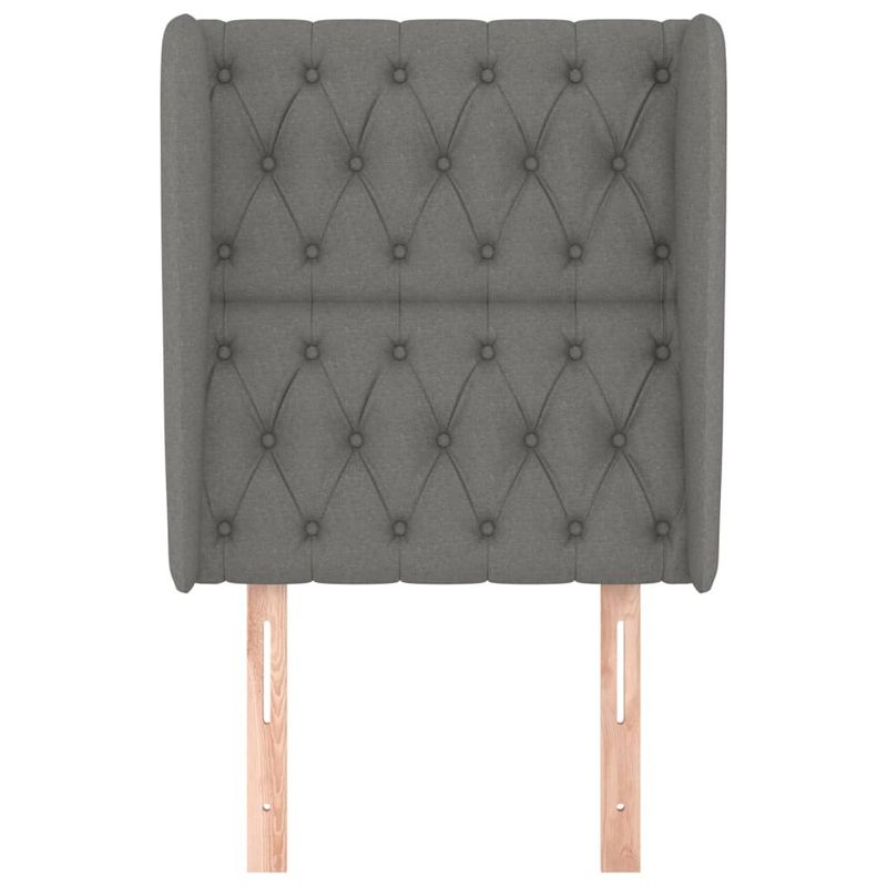 Testiera-ad-Orecchio-GrigioScuro-103-x-23-x-118-128cm-inTessuto