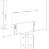 Testiera-ad-Orecchio-GrigioScuro-103-x-23-x-118-128cm-inTessuto