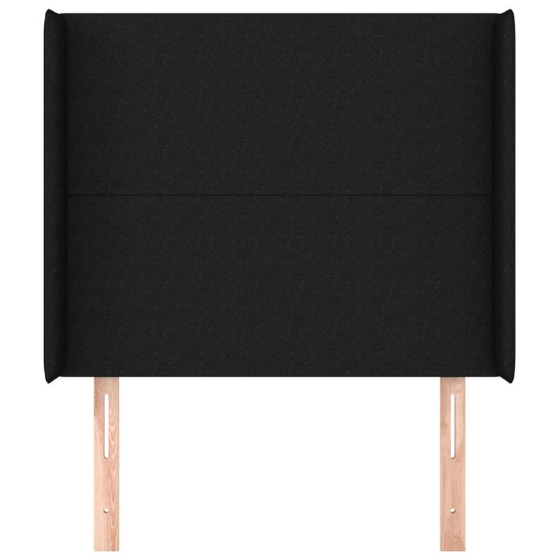 Testiera-ad-Orecchio-Nera-103x16x118-128-cm-in-Tessuto