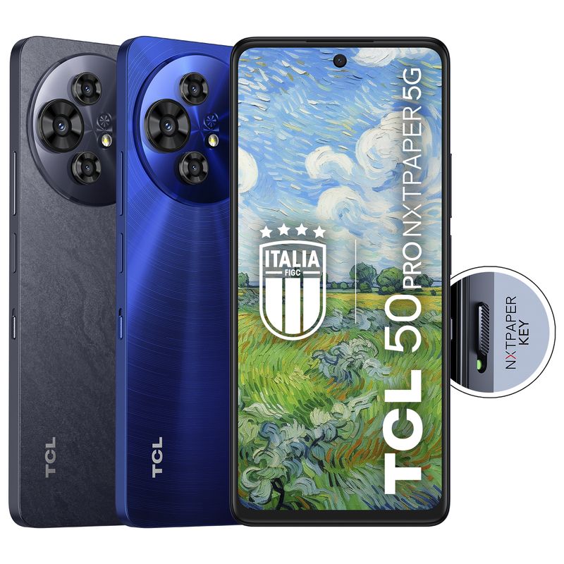 TCL-50-Pro-NXTPAPER-5G-173-cm--6.8--Doppia-SIM-Android-14-USB-tipo-C-8-GB-512-GB-5010-mAh-Blu