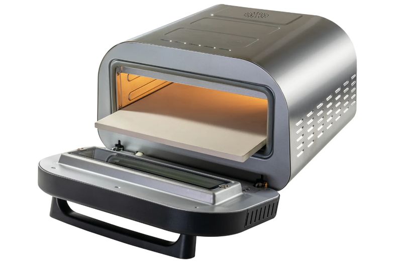 Unold-68816-macchina-e-forno-per-pizza-1-pizza-e--1700-W-Argento
