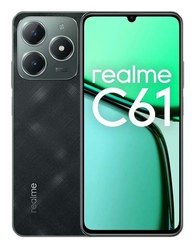 Realme-C61-6Gb-128Gb-6.7---Dual-Sim-Dark-Green