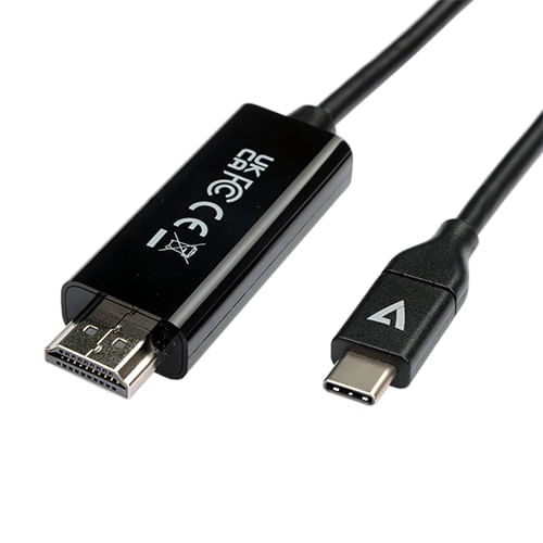 V7-V7UCHDMI-2M-cavo-e-adattatore-video-USB-tipo-C-HDMI-Nero