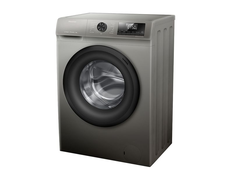 Hisense-WFQP8014EVMT-lavatrice-Caricamento-frontale-8-kg-1400-Giri-min-Acciaio-inox