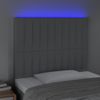 Testiera-a-LED-Grigio-Chiaro-100x5x78-88-cm-in-Tessuto
