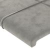 Testiera-a-LED-Grigio-Chiaro-93x16x118-128-cm-in-Velluto