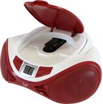 Majestic-AH-1262R-AX-Boom-Box-Portatile-con-Lettore-CD