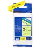 Brother-TZe-C51-nastro-per-etichettatrice-Nero-su-giallo-fluorescente