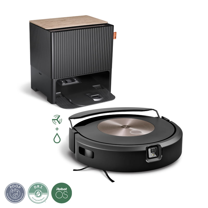iRobot-Roomba-Combo-j9--aspirapolvere-robot-Sacchetto-per-la-polvere-Nero
