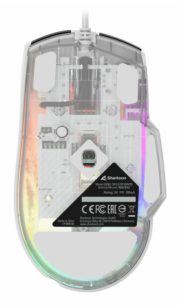 Sharkoon-Skiller-SGM35-Mouse-Bianco-6400-dpi