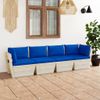 Divano-da-Giardino-a-4-Posti-su-Pallet-con-Cuscini-Legno-Abete
