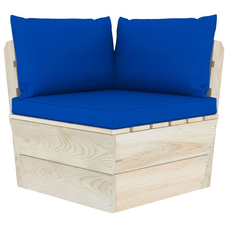 Divano-da-Giardino-a-4-Posti-su-Pallet-con-Cuscini-Legno-Abete