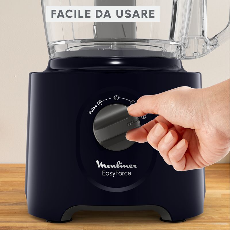 Moulinex-FP2428-Easy-Force-Robot-da-Cucina-e-Frullatore-4-Accessori-15-Funzioni-800-W