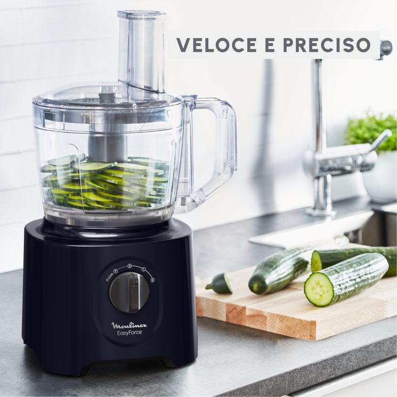 Moulinex-FP2428-Easy-Force-Robot-da-Cucina-e-Frullatore-4-Accessori-15-Funzioni-800-W